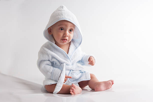 انواع حوله حمام تن پوش کودک دارای بافتی نرم